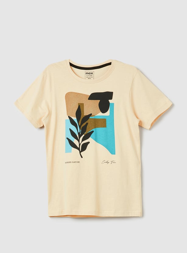 Boys Graphic Print T-shirt