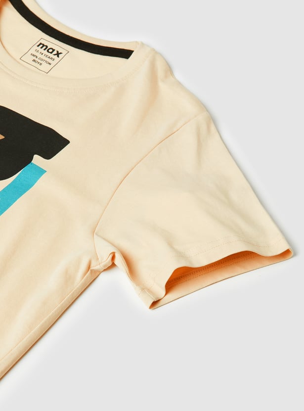 Boys Graphic Print T-shirt